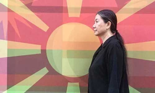 Kimsooja, 'To Breath - the Flags' 2018