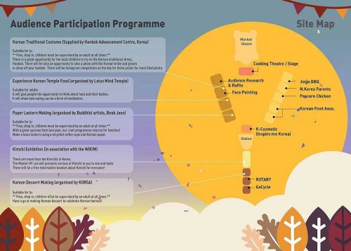 Kingston Harvest Festival map