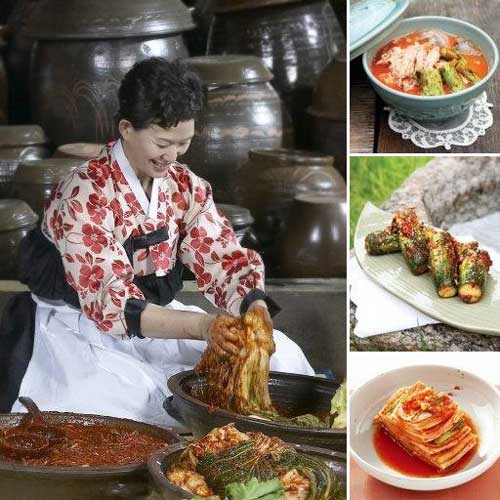 Kimchi making with Hayeon Lee