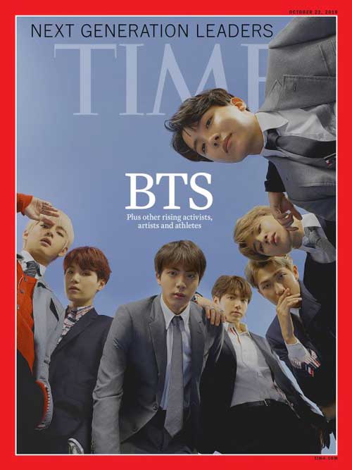 BTS in Time Magazine