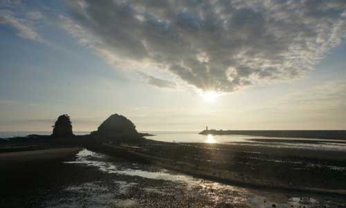 Late afternoon on Kkotji beach, Taean-gun