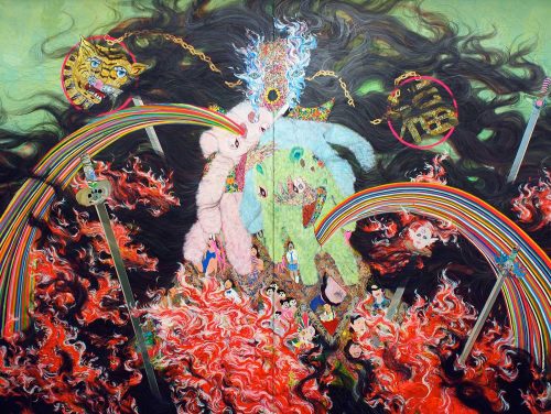 Hyon Gyon, Flame, 2010