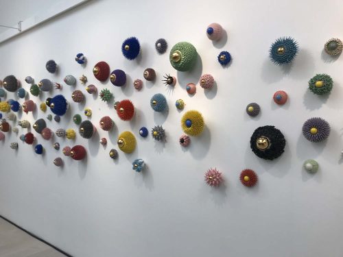 Works from Myung Nam An's Eye Series