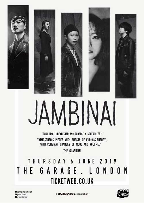 Jambinai at the Garage - poster