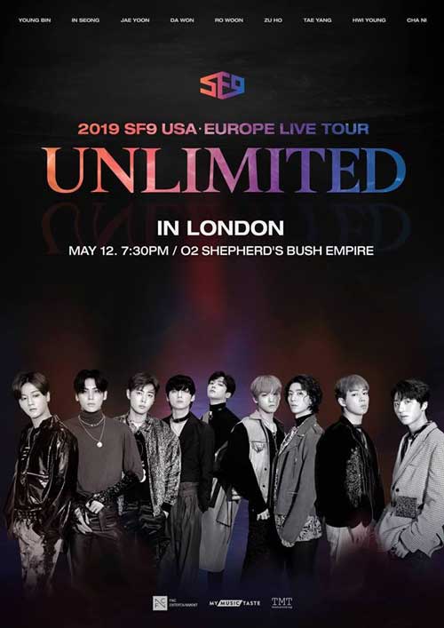 SF9 at Shepherds Bush Empire