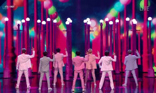 BTS on BGT