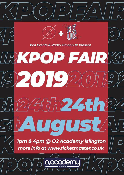 2019 K-Pop Fair poster