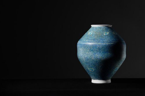 A contemporary Moon Jar by Young Gi Seo