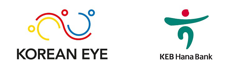 Korean Eye / KEB Hana Bank logos
