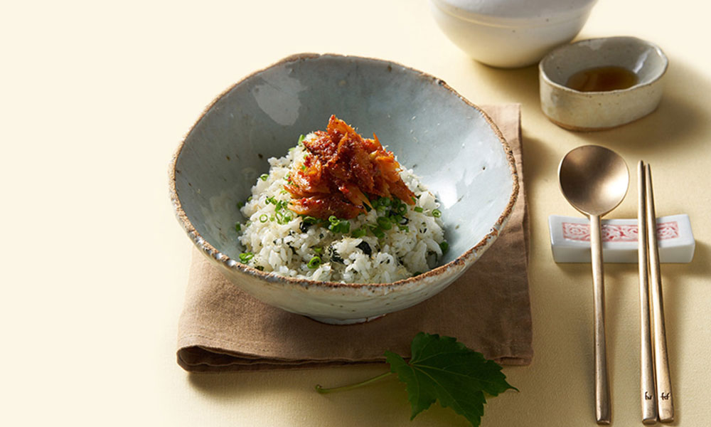 K-cuisine: hwangtaebap