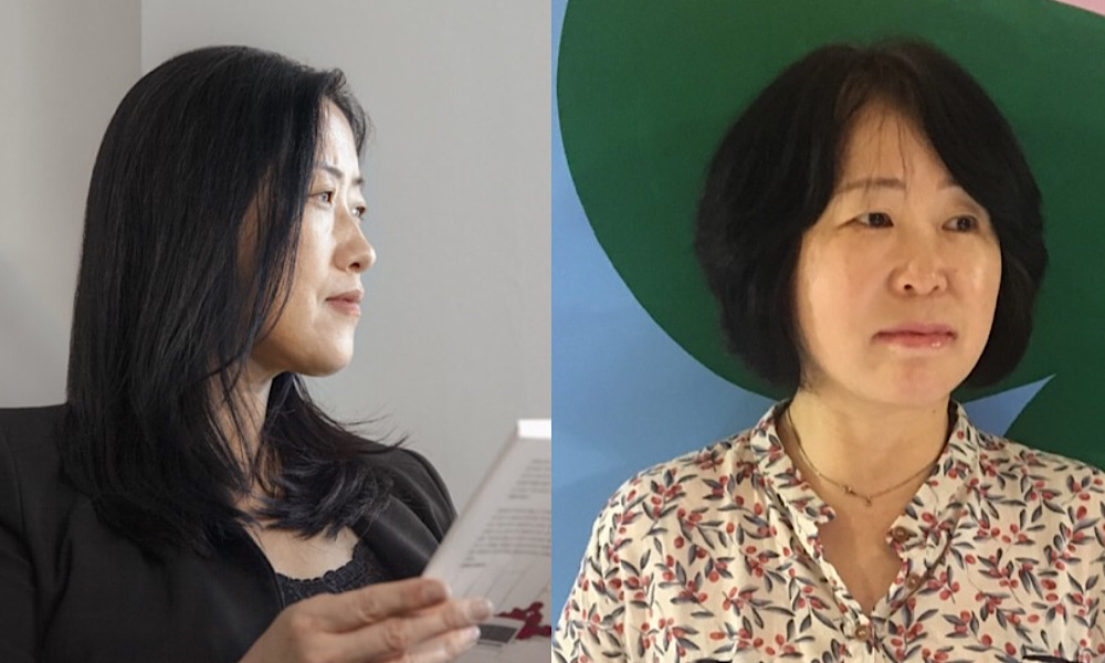 Kang Youngsook and Kim Haeyeon