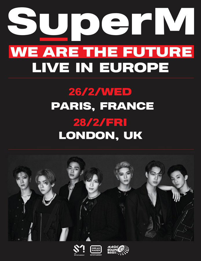 SuperM We are the Future poster