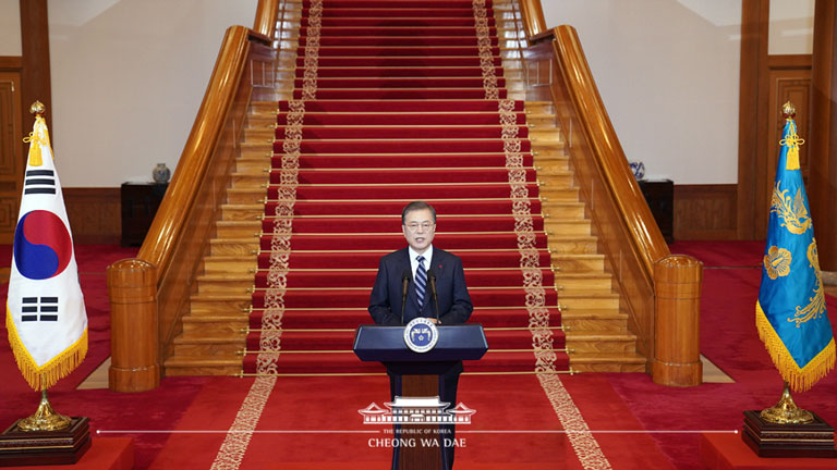 Moon Jae-in 2020 new year speech