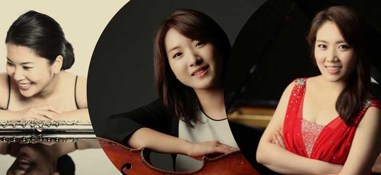 Sooyeon Lee (Cello), HyunJeong Hwang (Piano), Minhee Cho (Flute)