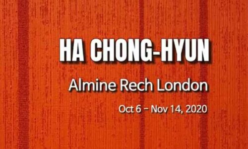 Ha Chong-hyun at Almine Rech