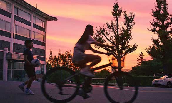 Still from Moving On