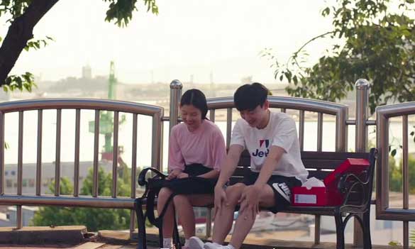 Still from Moving On