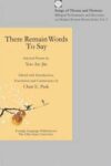 Cover artwork for book: There Remain Words to Say
