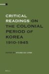 Cover artwork for book: Critical Readings on the Colonial Period of Korea 1910-1945 (4 vols)