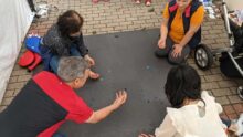 Playing Gonggi Nori