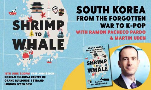 Poster for Shrimp to Whale book launch