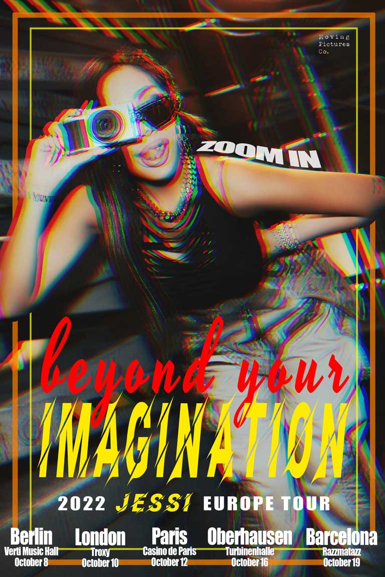 Jessi 2022 tour poster