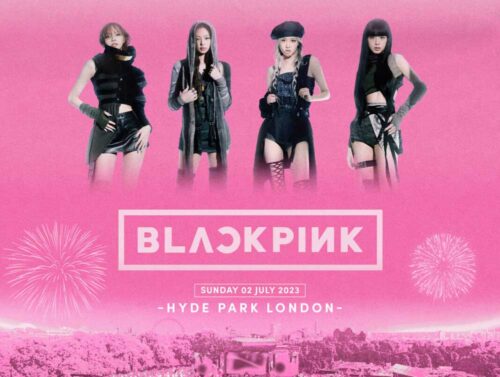 Blackpink BST Hyde Park poster