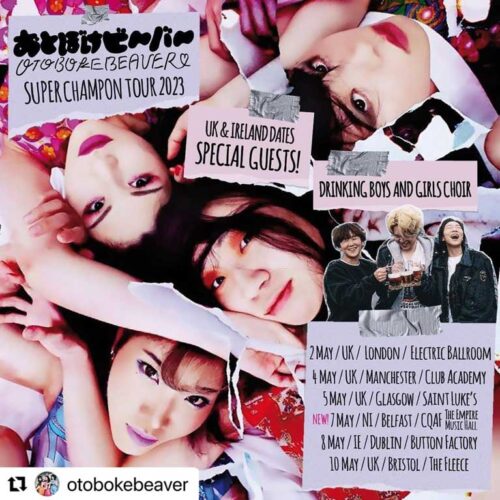 Otoboker Beaver tour poster