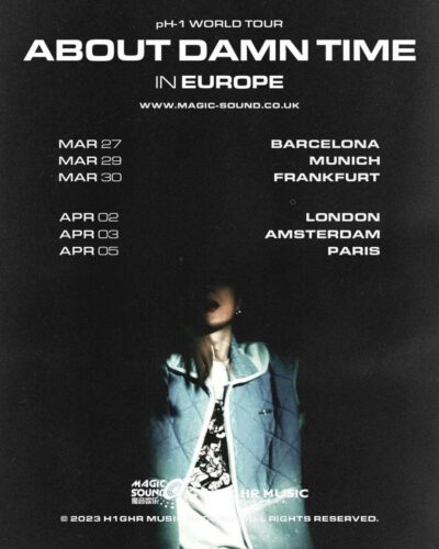 pH-1 tour poster