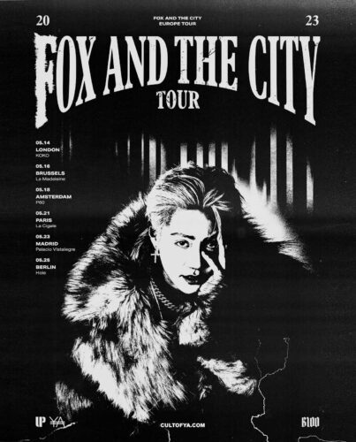 BLOO: Fox and the City tour poster