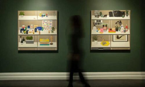Sooyoung Chung's Self on a Shelf - installation view
