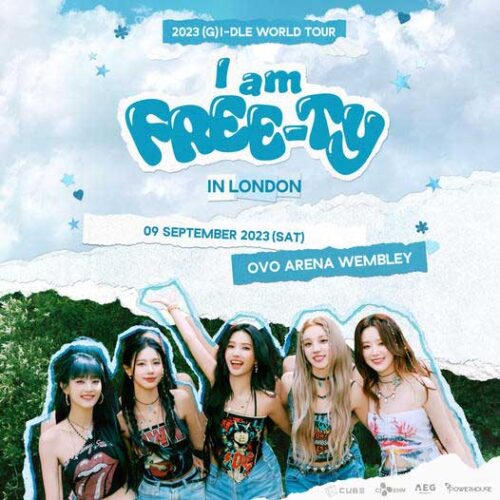 (G)I-DLE tour poster (squiare)