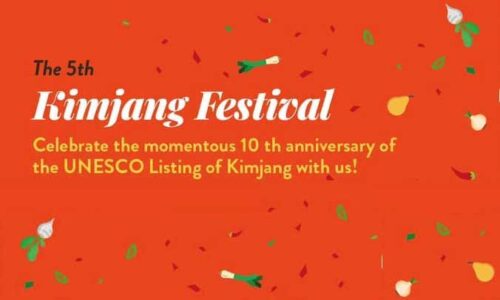 Kimjang Festival poster