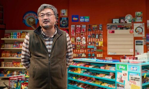 Appa inside the convenience store
