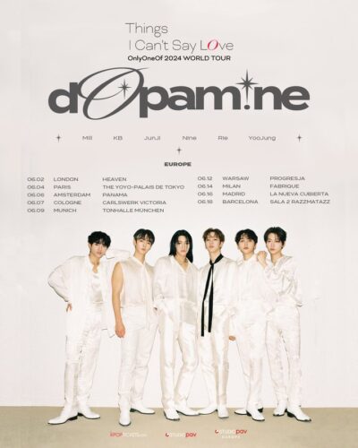 OnlyOneOf tour poster