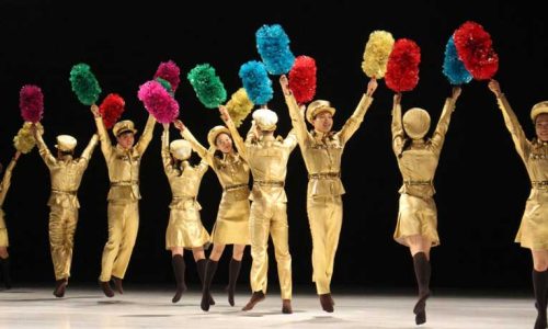 Eun-Me Ahn and a North Korean dance