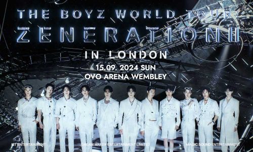 The BOYZ Zeneration II tour poster