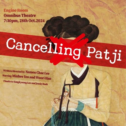 Cancelling Patji - poster