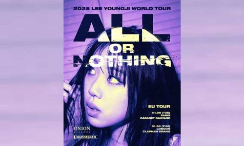 Lee Young-ji All or Nothing tour poster