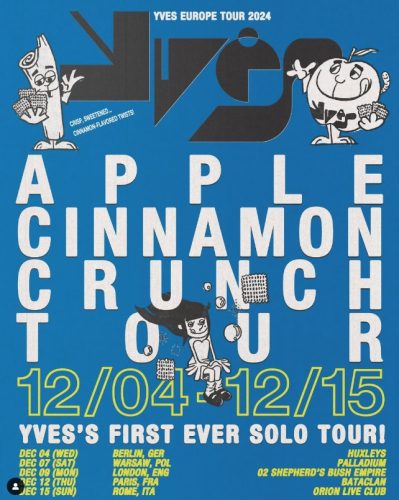 Yves tour poster