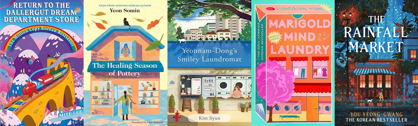 Five healing fiction titles