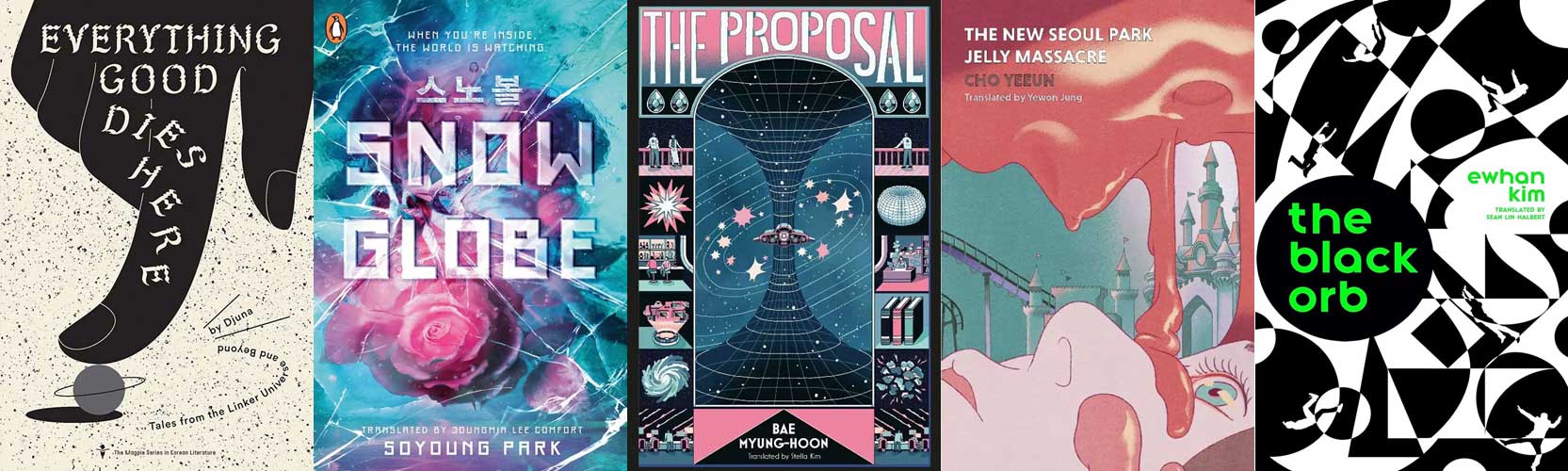 Five speculative fiction titles