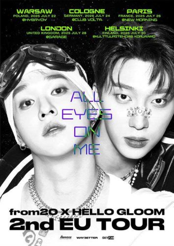 from20 x Hello Gloom — All Eyes on Me tour poster