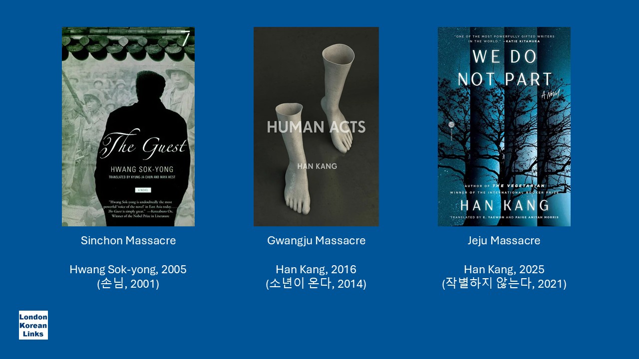 Three massacre novels