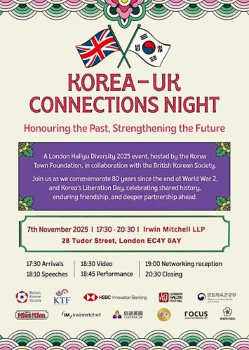 Korean-UK Connections Night poster