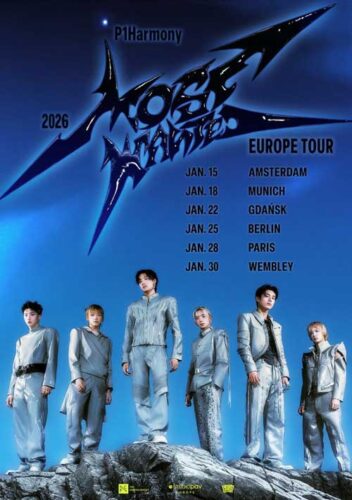 P1Harmony tour poster
