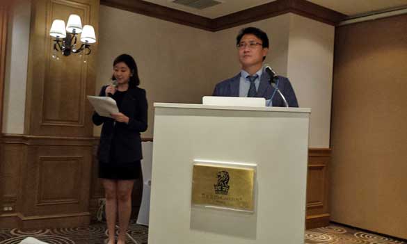 Korea Joa Day 1: Kim Deok-jung's welcome speech