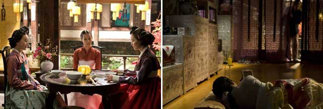 Stills from The Servant