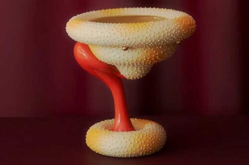 Jihyun Kim, Salty Fairy Vessel Yellow, 2025