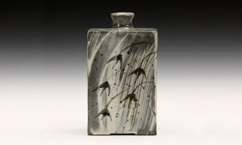 Buncheong bottle by Hajeong Rogers